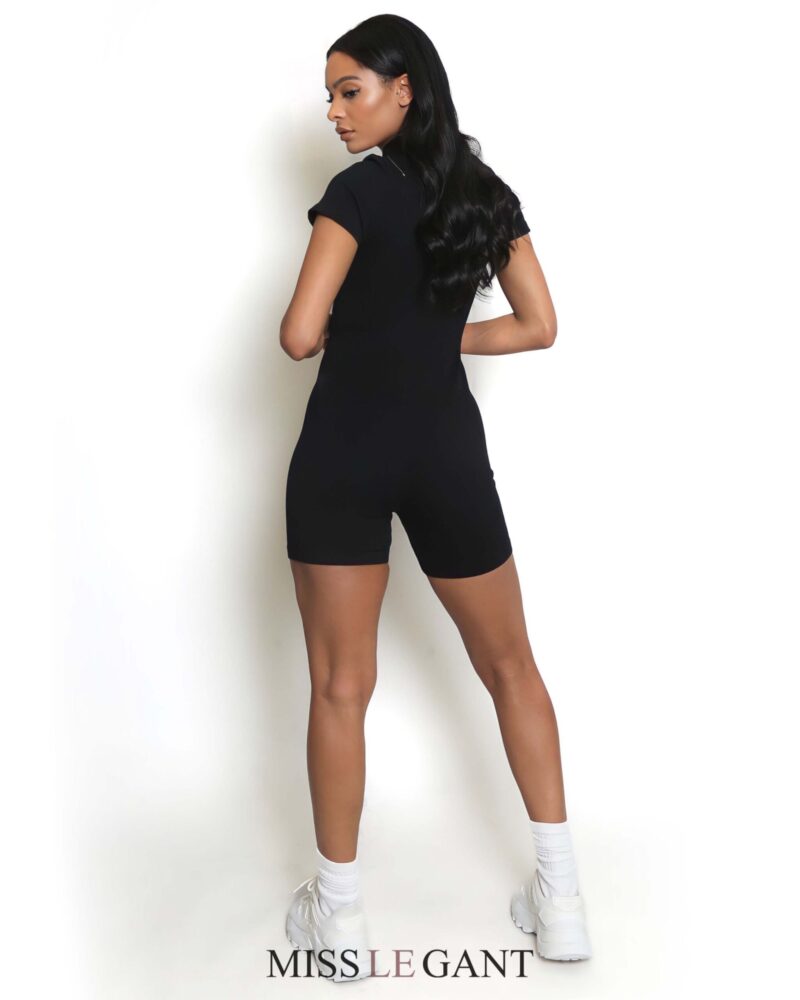 Zipped Front Molly Unitard - Image 5