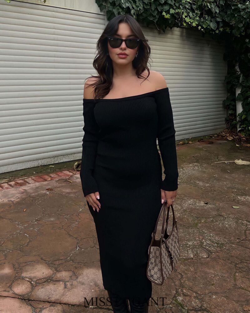 Poppy Dress Black