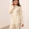 Yasmin Lounge Set Beige - Image 2