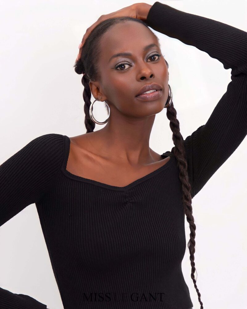 Esmeralda Top - Black - Image 5