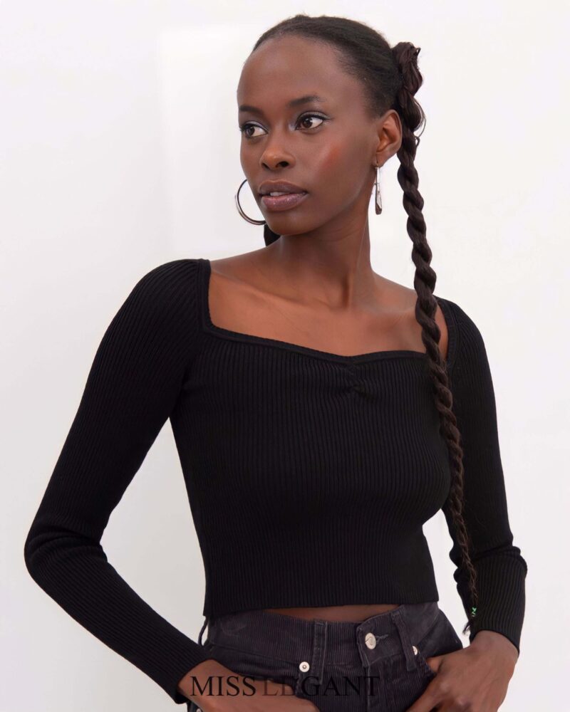 Esmeralda Top - Black