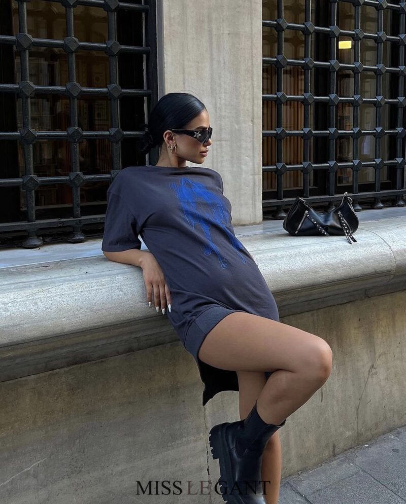 Amara T shirt Dress - Image 3