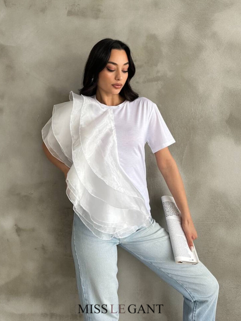 Ophelia ruffle T shirt